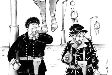 Октябрьская революция карикатуры