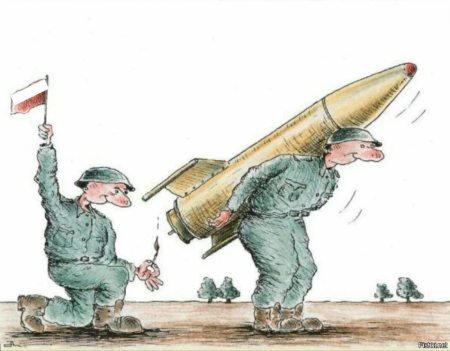 Артиллерия карикатура