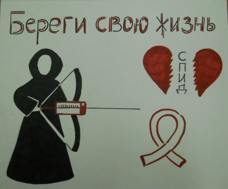 СПИД плакат