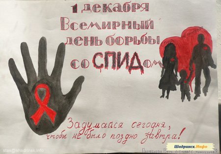 День борьбы со СПИДОМ плакат