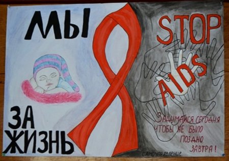 День борьбы со СПИДОМ плакат