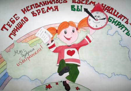 Рисунок на тему я избиратель