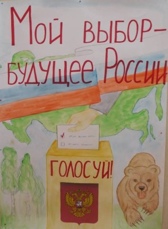 Плакат на тему я избиратель