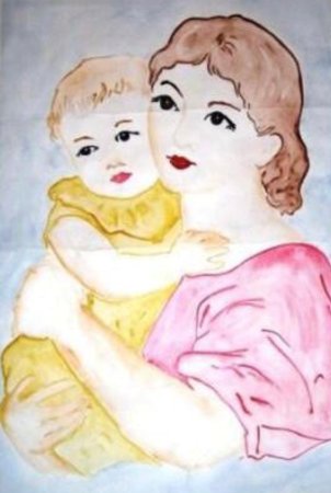 Рисунки ко Дню матери для школы