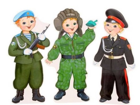 Солдат с ребенком