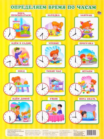 Режим дня для детей дошкольного возраста