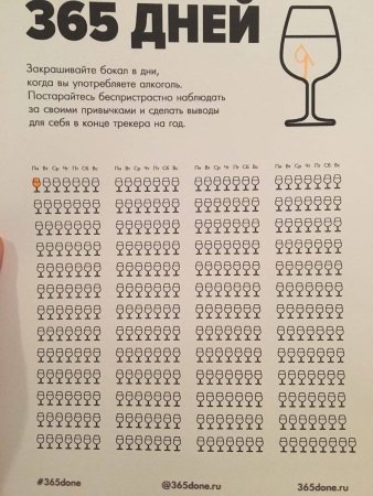 Календарь алкоголя