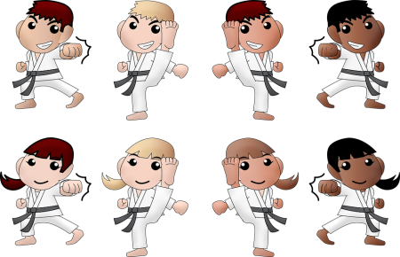 Карате картинки для детей