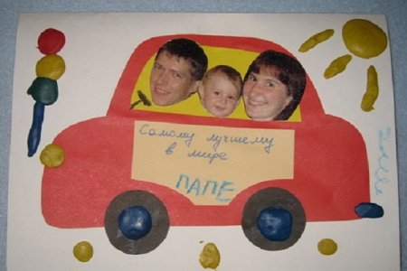 Детские поделки для папы