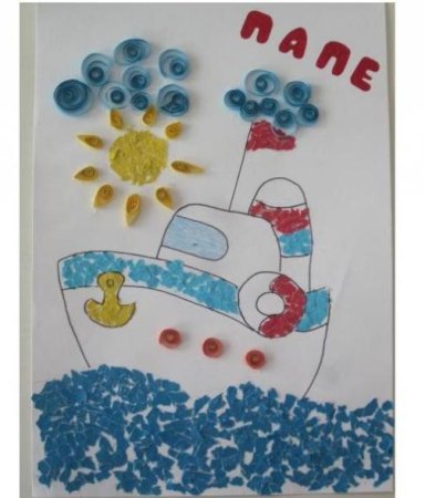 Поделка к Дню отца в детском