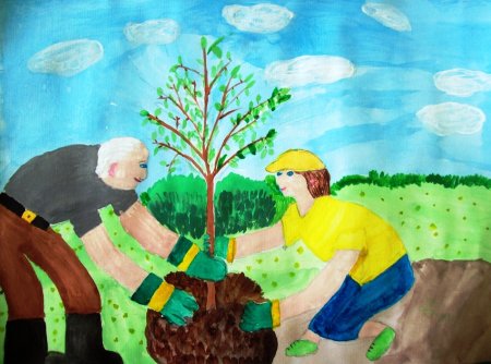 Земля глазами детей