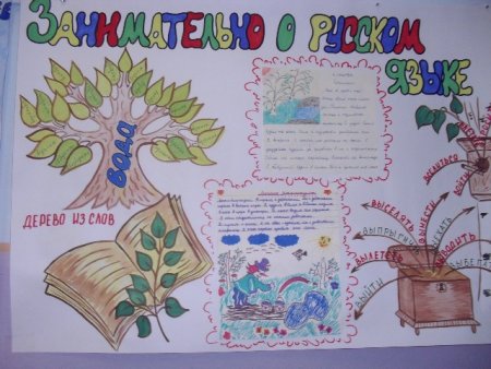 Рисунок на тему русский язык