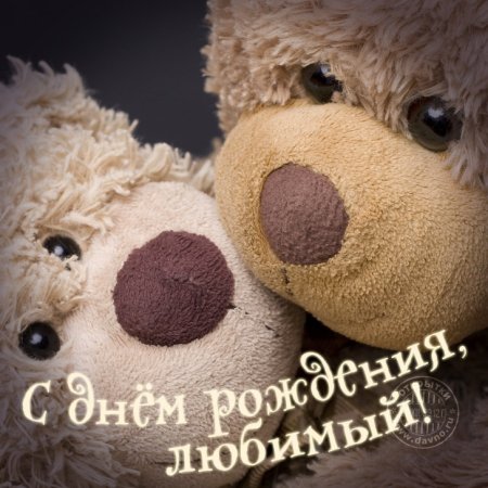 С днём рождения любимому