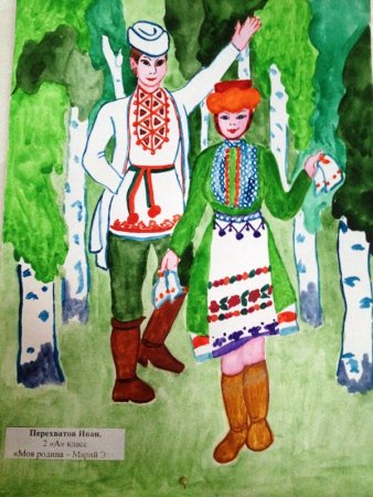 Марийский рисунок