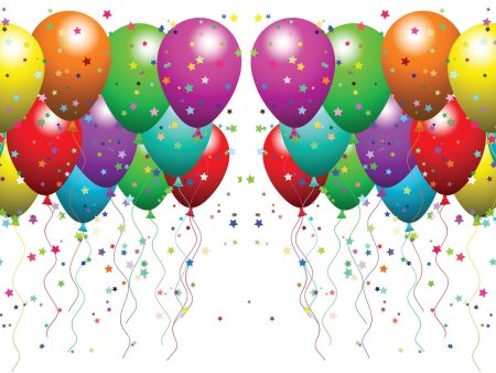 С днём рождения шарики воздушные