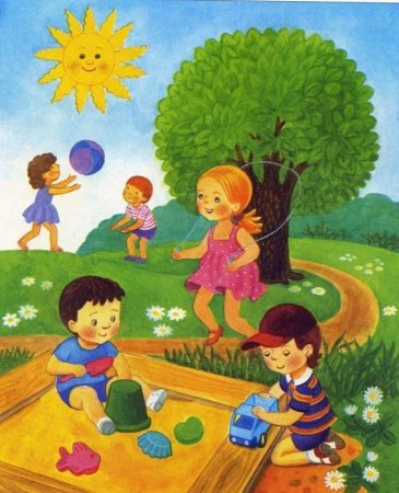 Лето для дошкольников