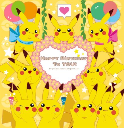 Пикачу с цветочком