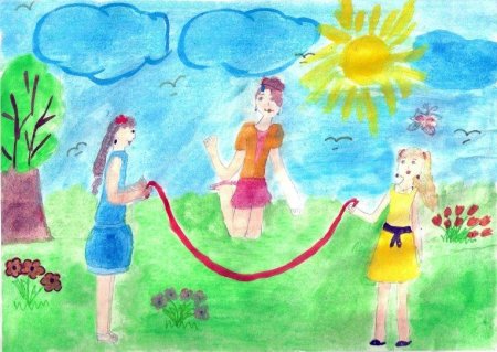 Рисование летние каникулы