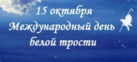 День белой трости фото