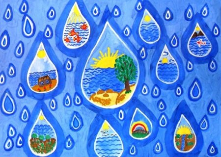 Земля в капле воды