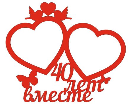 40 Лет свадьбы поздравления