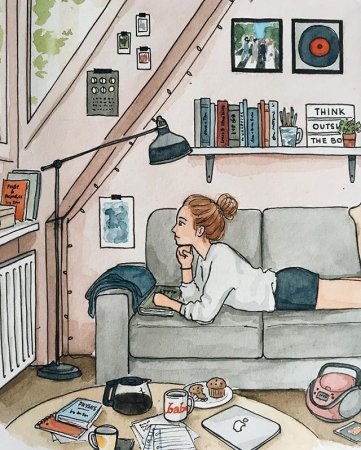 Повседневность рисунок