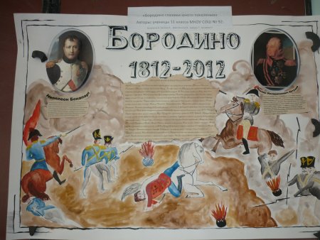 Рисунок день Бородино