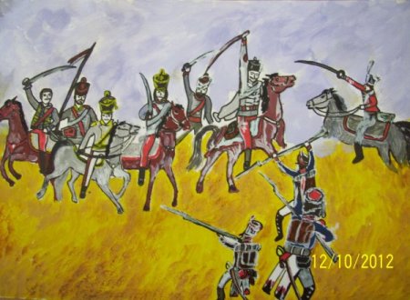 Недаром помнит вся Россия про день Бородина