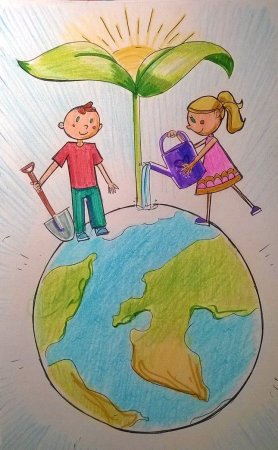 Зелёная Планета глазами детей