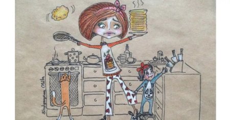 День из жизни мамы