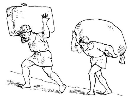 Рабство в древнем Риме рисунок