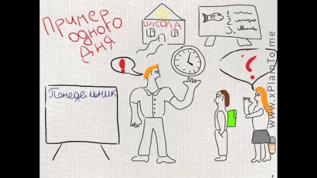 Один день из жизни студента рисунок