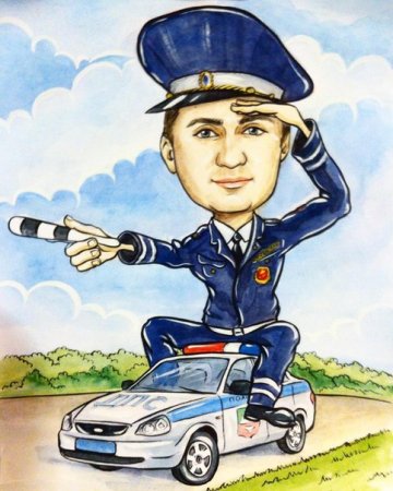 Госавтоинспекция рисунки