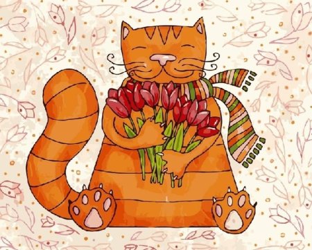 Кот иллюстрация