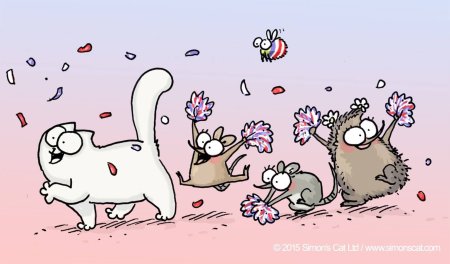 С днём рождения с котиками