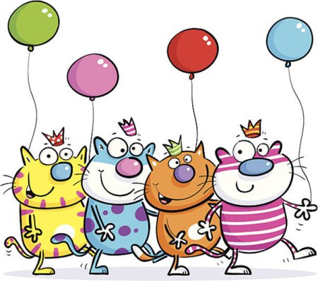 Забавные рисунки на день рождение