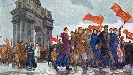 7 Ноября 1917 Октябрьская революция