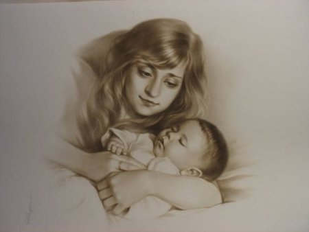 Рисунок мамы