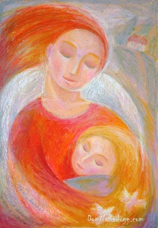 Детские рисунки пастелью