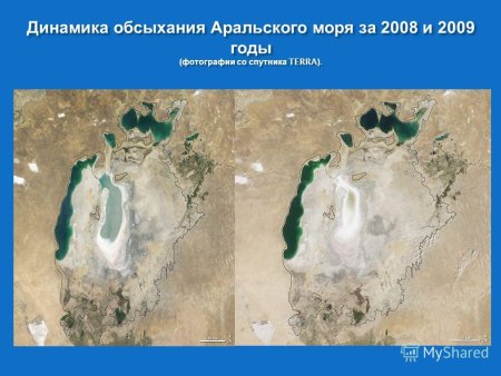 Аральское море 2020 Спутник