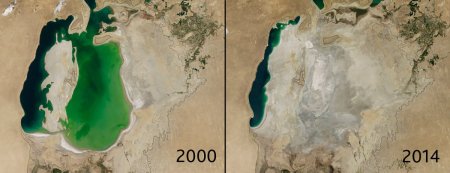 Загрязнение Аральского моря
