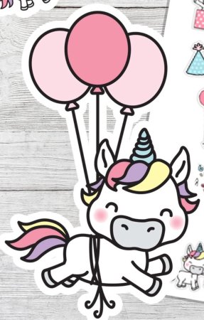 Красивая Единорожка для детей