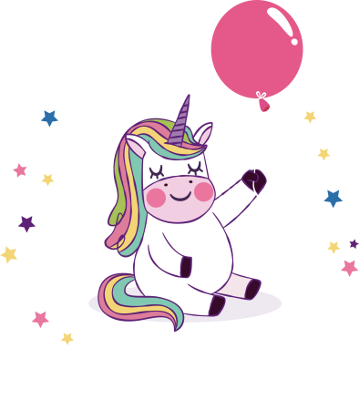 Открытки с единорогом для девочки