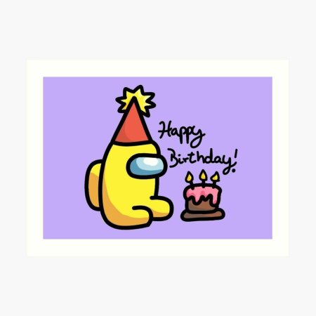 Амонг АС Happy Birthday