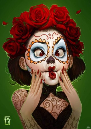 Калавера Катрина Мексика