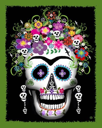 Лос Муэртос череп