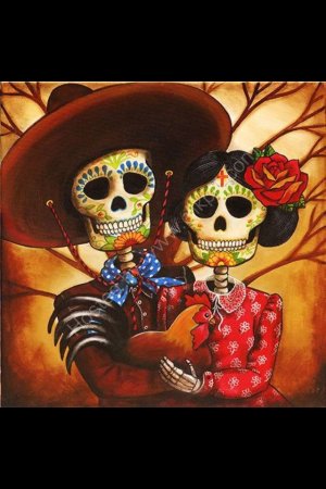 Калавера скелет Мексика
