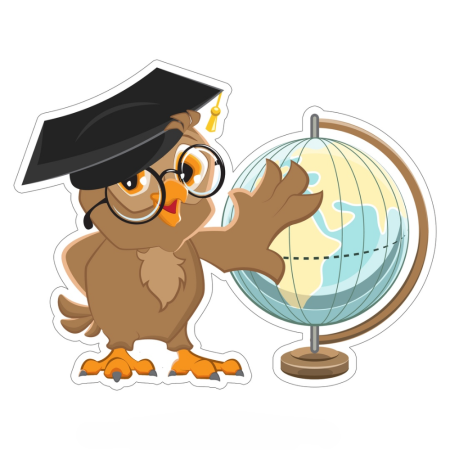 Глобус карандашом