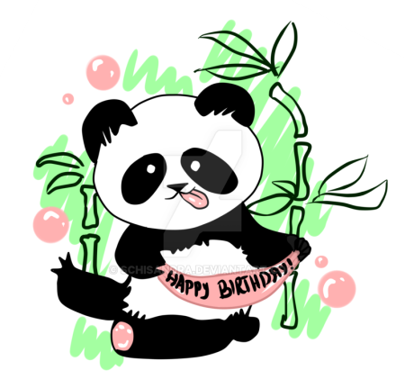 С днем рождения Панда