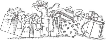 Подарки день рождения чб